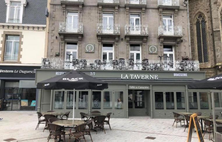 Best Western Le Duguesclin Hôtel-Restaurant Saint-Brieuc Exterior foto